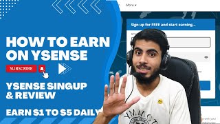 Ysense how to earn 2022  Ysense sign up  Ysense review [upl. by Notnef131]