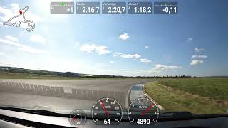 Circuit Chambley 215  Onboard Suzuki Swift Sport NZ 16 136 hp with Racechrono [upl. by Fennie]