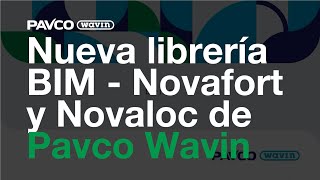 Nueva librería BIM  Novafort y Novaloc de Pavco Wavin [upl. by Kurt]