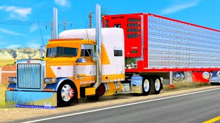 PETERBILT 389 VS REFEER FULL CNADELA American Truck Simulator [upl. by Quincey]