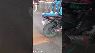 devil 😈 Rider 93 ka dhamaka new status bikelover aadivasi river devilrider vairalshort [upl. by Nylauqcaj]