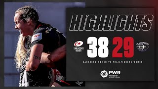 OPENING DAY WIN  Saracens Women 3829 Trailfinders Women  PWR Highlights [upl. by Nyrmak]