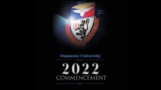 Duquesne University 2022 Winter Commencement [upl. by Onairelav]