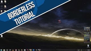 How to make games run as borderless windowed in less than 1 minute [upl. by Einafpets]