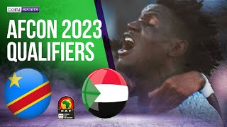 DR Congo vs Sudan  AFCON 2023 QUALIFIERS HIGHLIGHTS  09092023  beIN SPORTS USA [upl. by Suidualc]