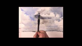 12 gute Tipps um Wolken mit Aquarell zu malen [upl. by Ennagrom]