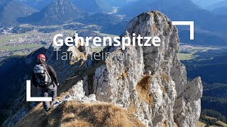 Gehrenspitze  Weglose Überschreitung [upl. by Auqinot]