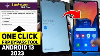 1 Click FRP Unlock Tool 2023  Samsung FRP Tool 2023Samsung FRPGoogle Lock Bypass Android 12 amp 13 [upl. by Averill902]