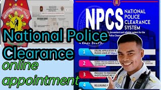 PAANO MAG ONLINE REGISTRATION SA NATIONAL POLICE CLEARANCE [upl. by Elokcin]