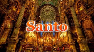 SANTO SANTO SANTO by Fr Manoling Francisco SJ with Lyrics [upl. by Suhail]