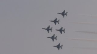 2012 Atlantic City Airshow  USAF Thunderbirds [upl. by Ecyob]