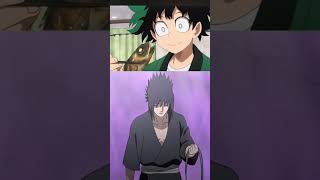 Sasukesix paths power vs Dekufull poweranime animeedit naruto mha deku sasukeuchihaviral [upl. by Friedlander]