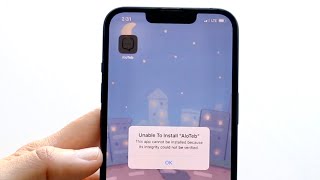 How To Fix This App Could Not Be Installed Because Its Integrity Could Not Be Verified iOS 17 [upl. by Charlotta]