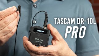 Tascam DR10L Pro 32BitFloat Field Recorder amp Lavalier Mic [upl. by Natanoy]