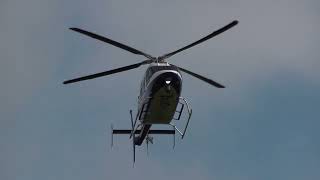 Helicopter about to land in Hedingham castle [upl. by Leynwad523]