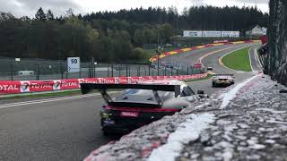 Eau Rouge GT3 flyby [upl. by Asiole]