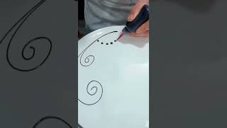 How to draw and make flowers with branch part 319 sketch shorts [upl. by Esirehc]