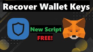 Recover MetamaskTrust Wallet Keys  Free Script [upl. by Griffy]