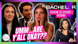 The Bachelor Season 28 Episode 1 Review [upl. by Niwhsa]