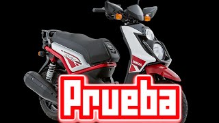 MFP Yamaha bws x 125 Prueba [upl. by Nereids789]