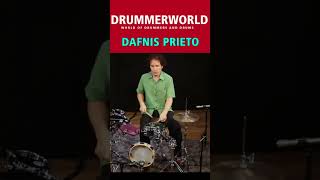 Dafnis Prieto Cool Drumming on a MINI DRUMSET dafnisprieto drummerworld [upl. by Sissie]