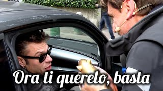 Fedez sbotta minaccia Staffelli “ti querelo sei andato troppo oltre non c’entro nulla” [upl. by Fellows]