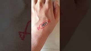 Mom tattoo design❤shortvideo tattoo art [upl. by Natascha771]