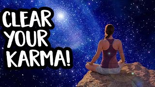 Karma Cleanse and Spiritual Karmic Clearing Energy Healing Channeled Angel Message [upl. by Aicenev116]