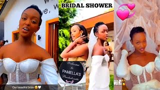 🔴VideoPAMELA Wa THE BEN yakorewe ibirori byo gusezera ubukumiBridal Shower [upl. by Dlorej248]