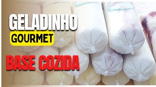 BASE COZIDA PARA GELADINHOS dúvidas [upl. by Marb]