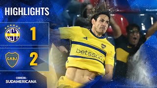 SPORTIVO TRINIDENSE vs BOCA JUNIORS  HIGHLIGHTS  CONMEBOL SUDAMERICANA 2024 [upl. by Aihsekram]