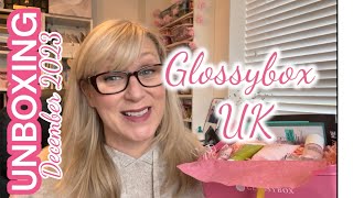 GLOSSYBOX DECEMBER 2023 UNBOXING [upl. by Peppi188]