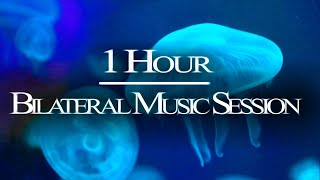 1 HR Bilateral Music Therapy  Relieve Stress Anxiety PTSD Nervousness  EMDR Brainspotting [upl. by Sirrom]