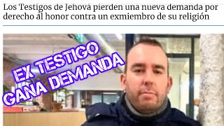 Los Testigos de Jehová pierden una nueva demanda por derecho al honor contra un exmiembro [upl. by Htevi650]