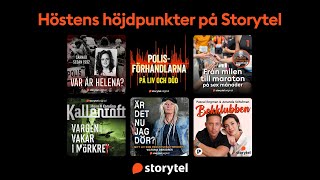 Pressträff Hösten på Storytel [upl. by Jeroma]