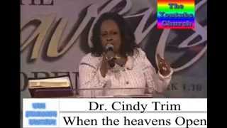 Dr Cindy Trim Sermon When the Heavens Opens [upl. by Ellyn]