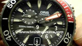 Oris TT1 Pro Divers Regulator 1000m quotDer Meistertaucherquot [upl. by Anailil335]