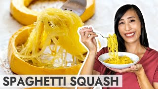 How to Cut and Cook Spaghetti Squash [upl. by Ilyk]