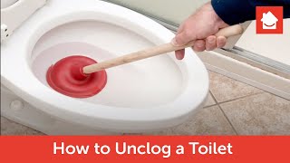 How to Unclog a Toilet [upl. by Bishop662]