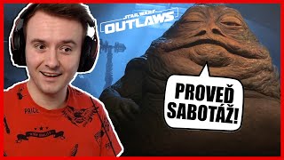 JABBA HUT CHCE ABYCH JE SABOTOVAL 😱 Star Wars Outlaws 6 [upl. by Yehus]