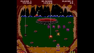 Hole Land Arcade Longplay 1984 Tecfri Japan [upl. by Kare]