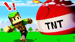 FOOLING My FRIENDS With OVERPOWERED TNT Minecraft [upl. by Ailehc]