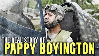 The Real Story of Corsair Legend Gregory quotPappyquot Boyington [upl. by Lupe]