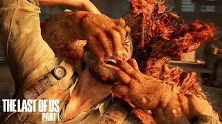 Bloater Joels Death Brutal Animation  The Last of Us Part 1 Remake PS5 [upl. by Quarta]