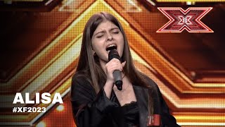 Alisa  Audicione  X Factor Albania 2023 [upl. by Akel]