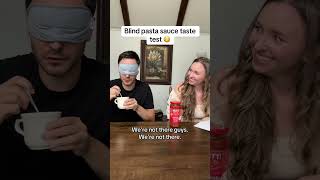 Blind pasta sauce teste test [upl. by Obmar]