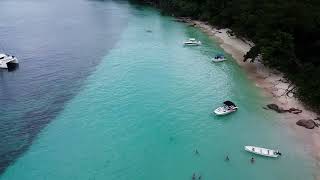 Praslin Seychellen mit der Drohne 0322  Seychelles islands drone  Praslin La Digue Curieuse [upl. by Natan]