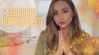 FEBRUARY HOROSCOPES FOR ALL SIGNS 🔮 An Aquarius Season to Remember [upl. by Eelam]