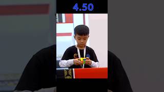 The best records of the world champions in the Rubiks Cube World Cupf2l rubiccube shorts cfop [upl. by Naillig403]