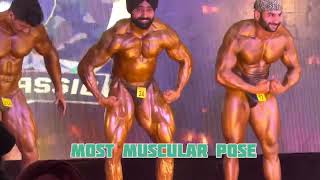 Ajit Classic 🤍 Tajinder Singh Cheema💪bodybuilding competition bodybuildersfitnessronniecoleman [upl. by Itteb287]